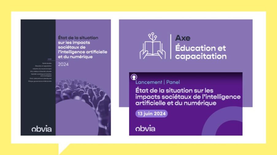 État de la situation sur les impacts sociétaux de l’intelligence artificielle et du numérique – 2024