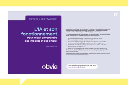 Dossier thématique : L’IA et son fonctionnement