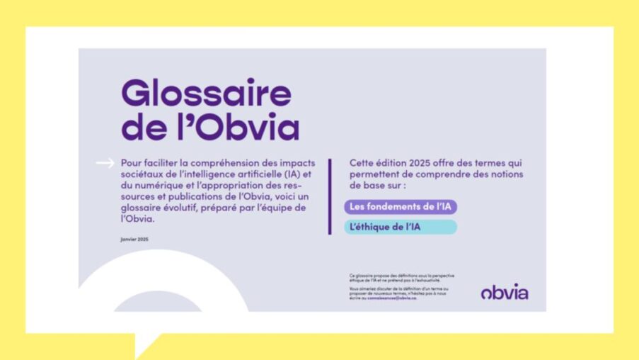 Glossaire de l’Obvia