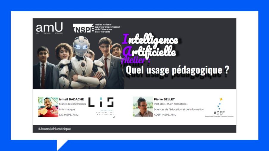 Intelligence Artificielle : quel usage pédagogique ?