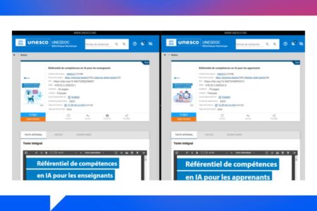 Référentiels de compétences en IA pour les enseignants et les étudiants
