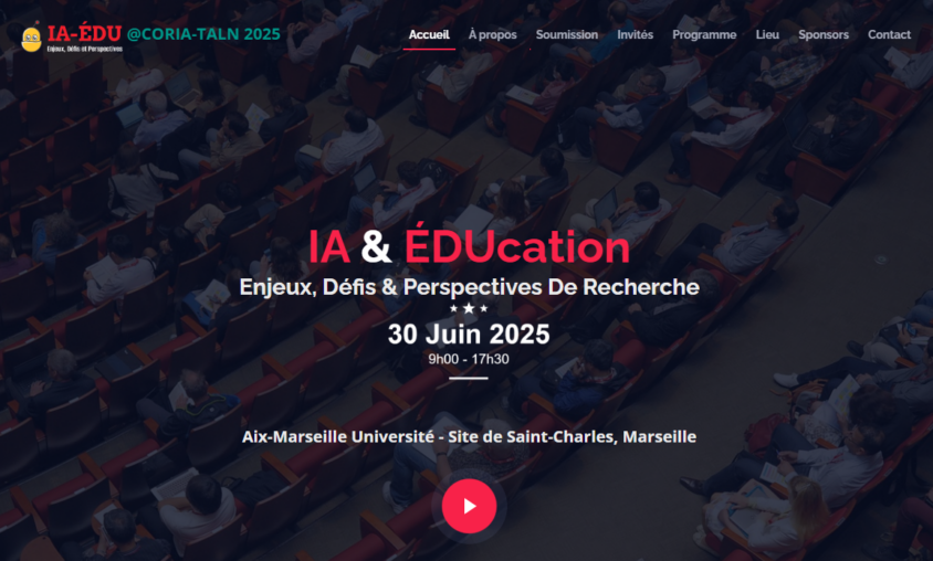 IA & ÉDUcation : Enjeux, Défis & Perspectives de Recherche