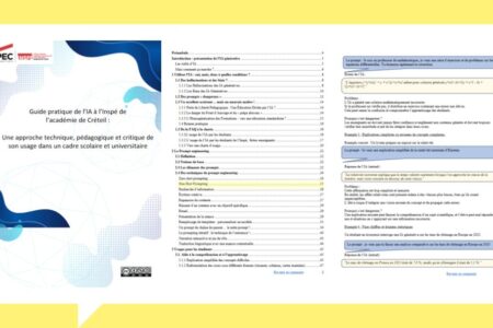 Le guide pratique de l’IA à l’Inspé de l’Académie de Créteil