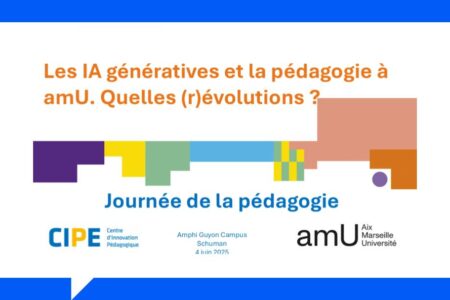 Retour sur la journée de la pédagogie sur l’IA à Aix-Marseille Université