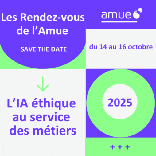 Les RDV de l’Amue + L’IA éthique au service des métiers