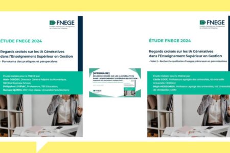 Études FNEGE « Regards croisés sur les IA Génératives dans l’Enseignement Supérieur en Gestion »