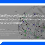 L’intelligence artificielle à l’université ou comment (re)mettre l’expérimentation au cœur de la formation