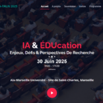 IA & ÉDUcation : Enjeux, Défis & Perspectives de Recherche
