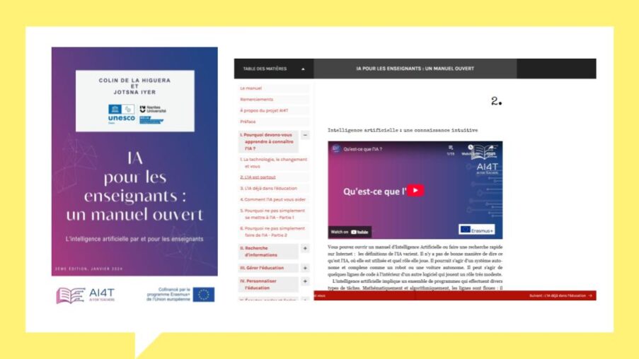 IA pour les enseignants : un manuel ouvert